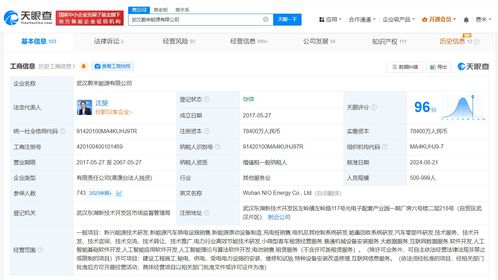 武漢蔚來(lái)能源公司戰(zhàn)略升級(jí) 新增AI軟件與互聯(lián)網(wǎng)信息服務(wù)，布局智慧能源新賽道